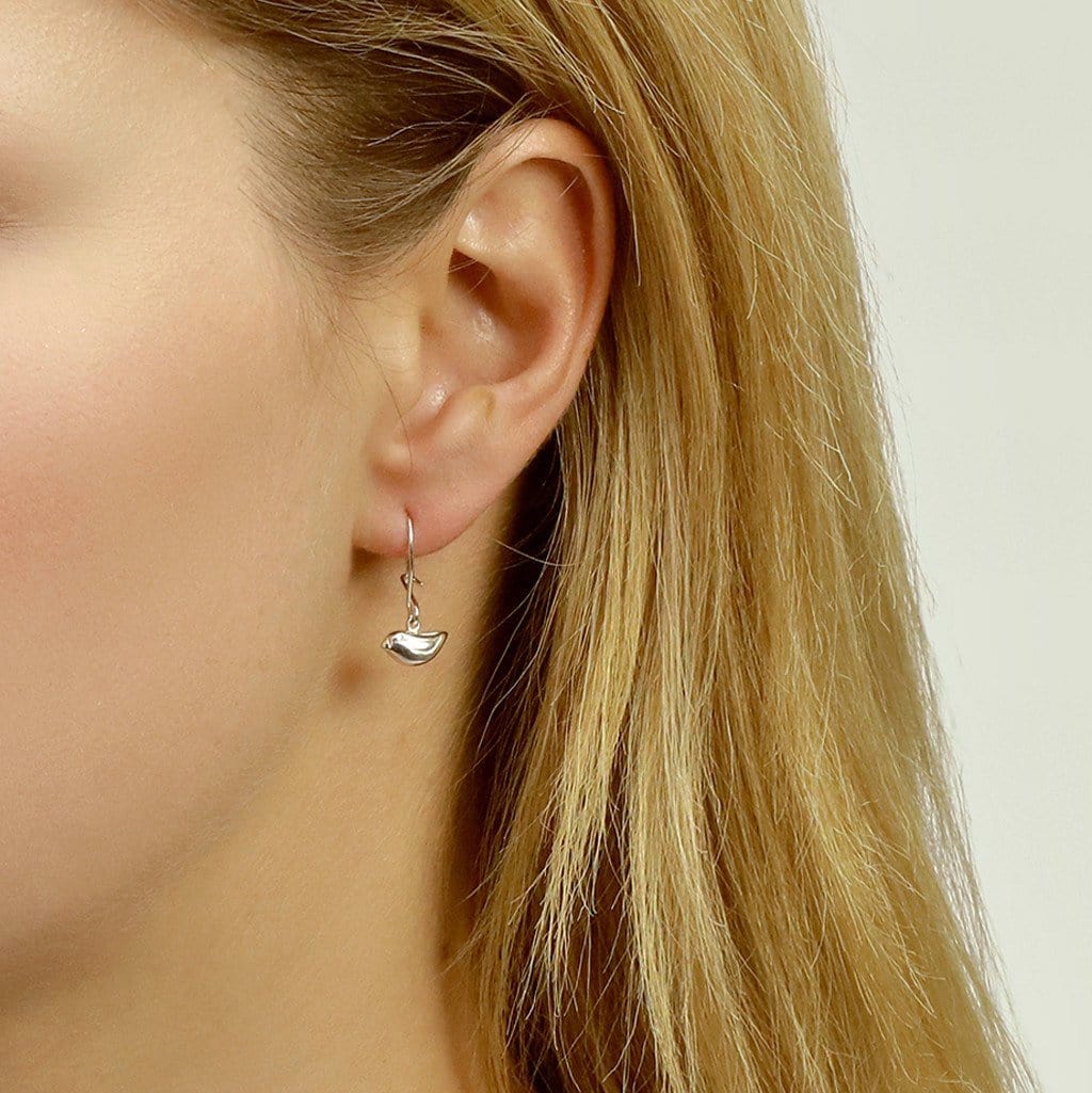 Tiny Sparrow Hook Earrings - Jana Reinhardt Ltd