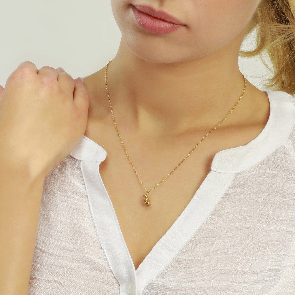 Tiny Penguin Necklace - Jana Reinhardt Ltd