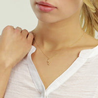 Tiny Snake Pendant Necklace - Jana Reinhardt Ltd