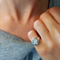 Family Tree Ring with Birthstones - Jana Reinhardt Ltd