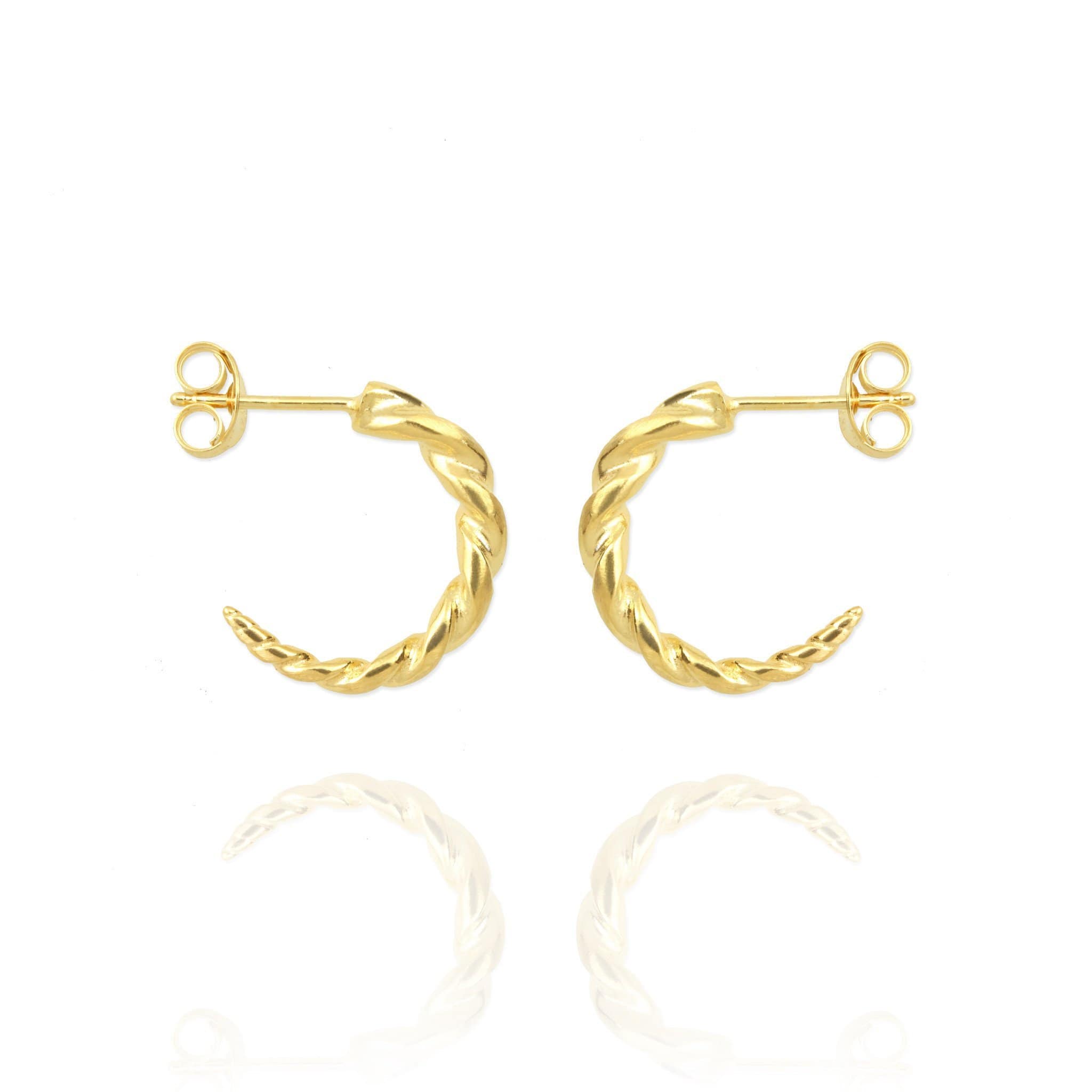 Unicorn Creole Earrings - Jana Reinhardt Ltd