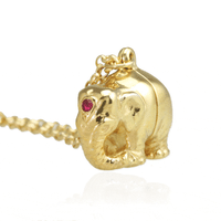 Mother and Baby Elephant Necklace - Jana Reinhardt Ltd