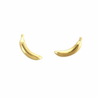 Banana Stud Earrings - Jana Reinhardt Ltd