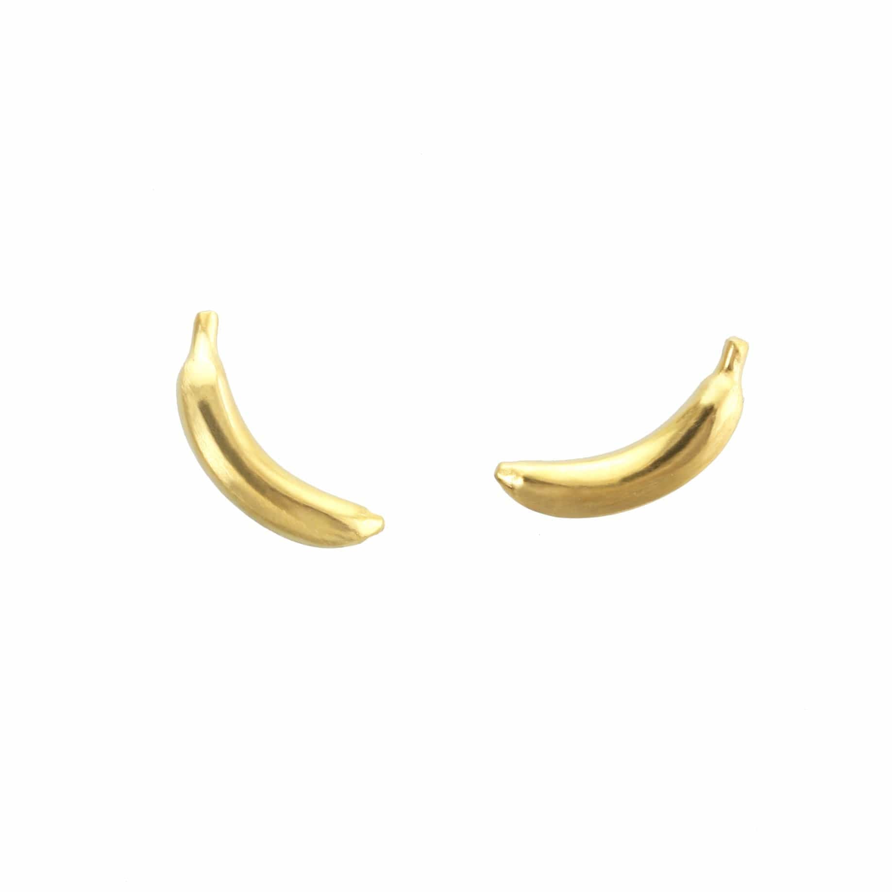 Banana Stud Earrings - Jana Reinhardt Ltd