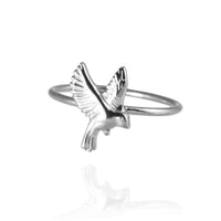 Garden Bird Landing Stacking Ring - Jana Reinhardt Ltd