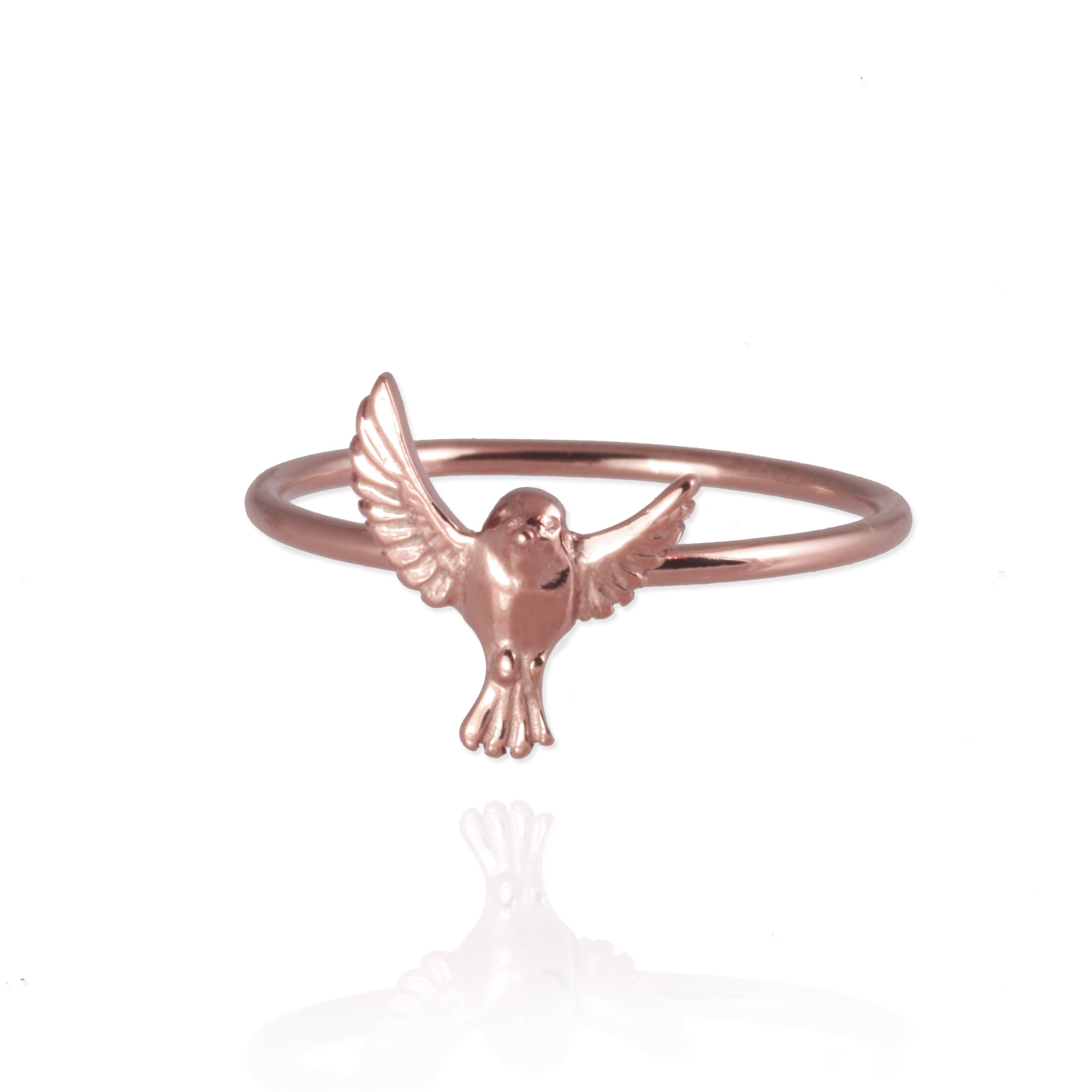 Garden Bird Taking Off Stacking Ring - Jana Reinhardt Ltd