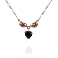 Sparrow Heart Necklace - Jana Reinhardt Ltd
