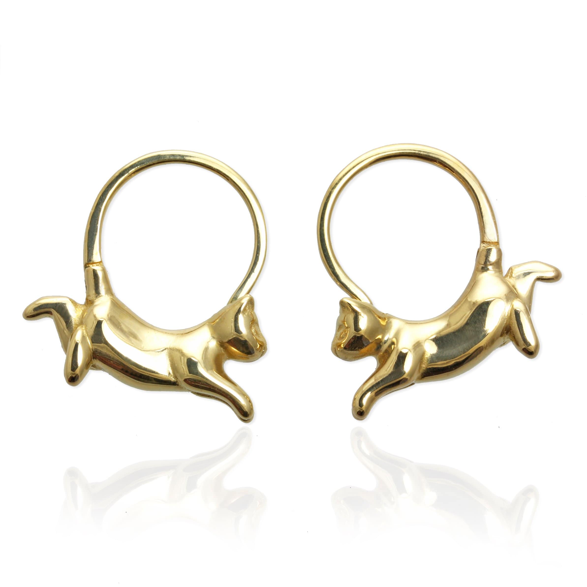 Cat Earrings - Jana Reinhardt Ltd