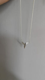 Tiny Hummingbird Necklace