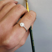 Daisy Ring - April Birth Flower Ring - Jana Reinhardt Ltd