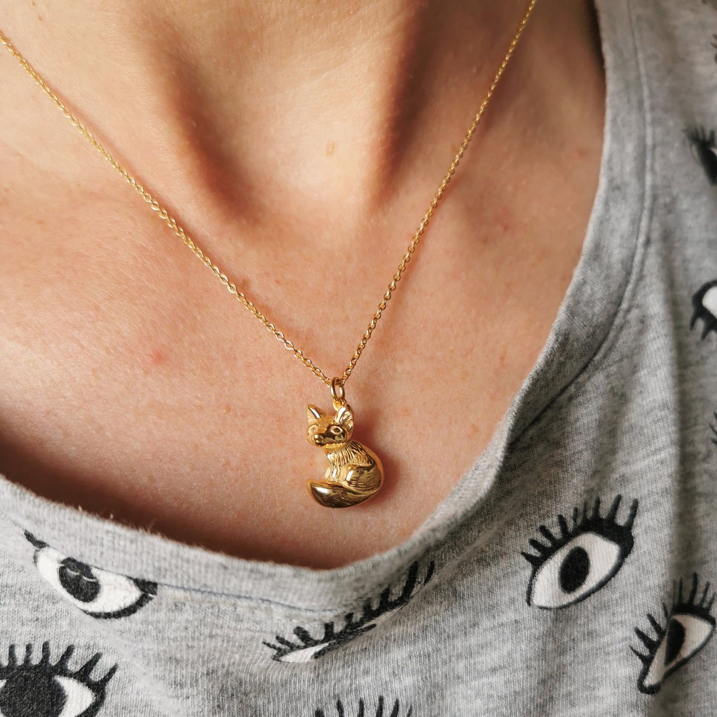 Fox Cub Necklace - Jana Reinhardt Ltd