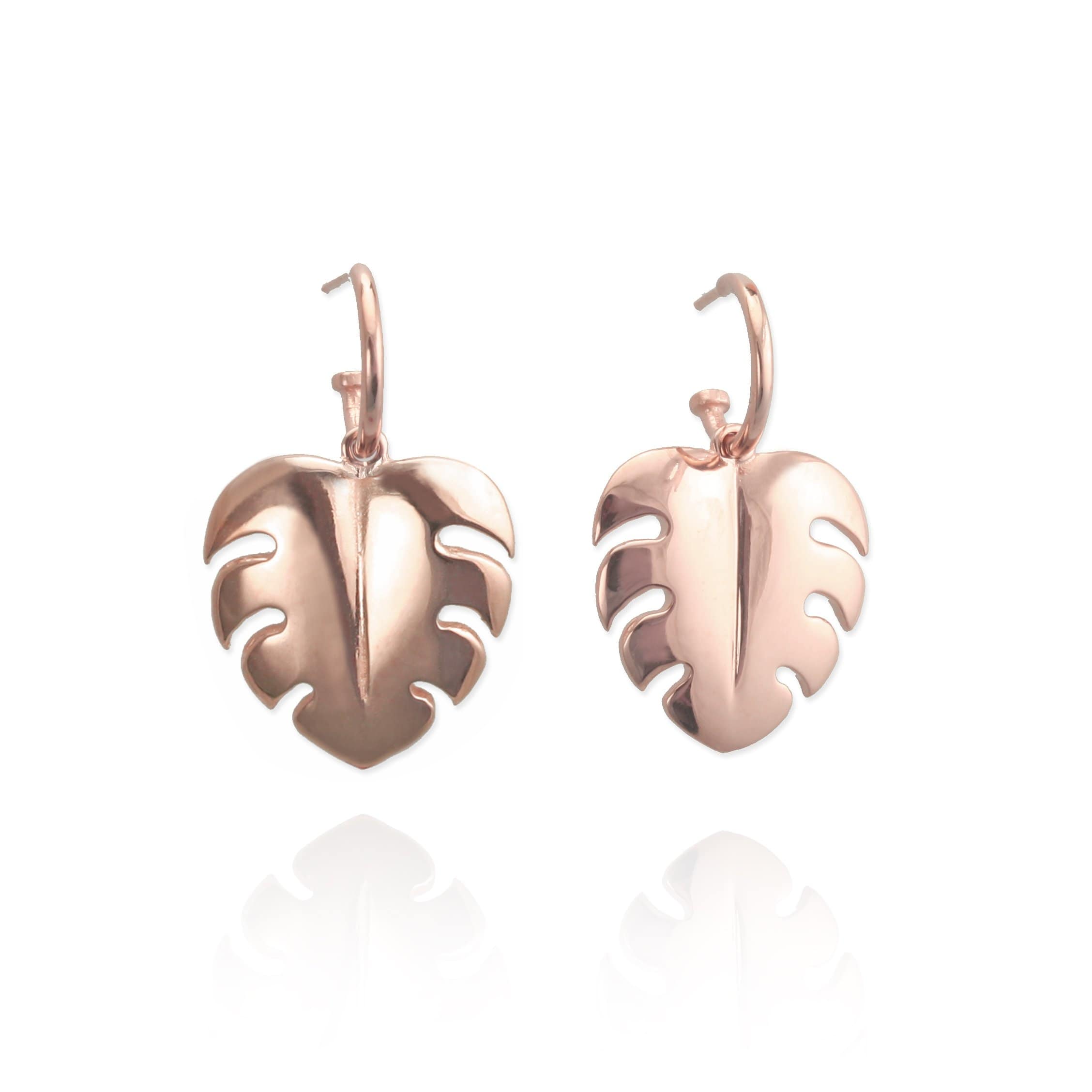 Monstera Leaf Earrings - Jana Reinhardt Ltd