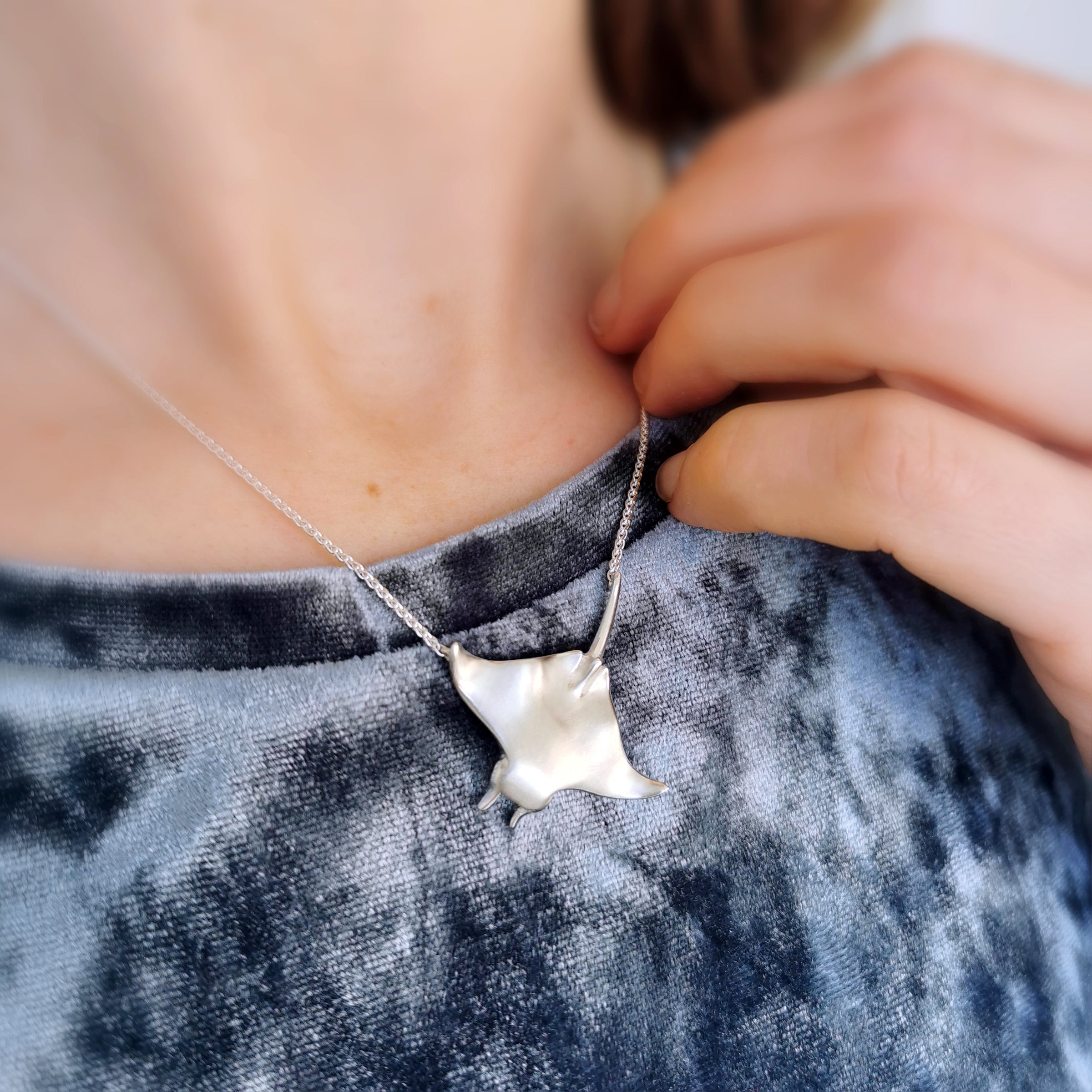 Manta Ray Necklace - Jana Reinhardt Ltd