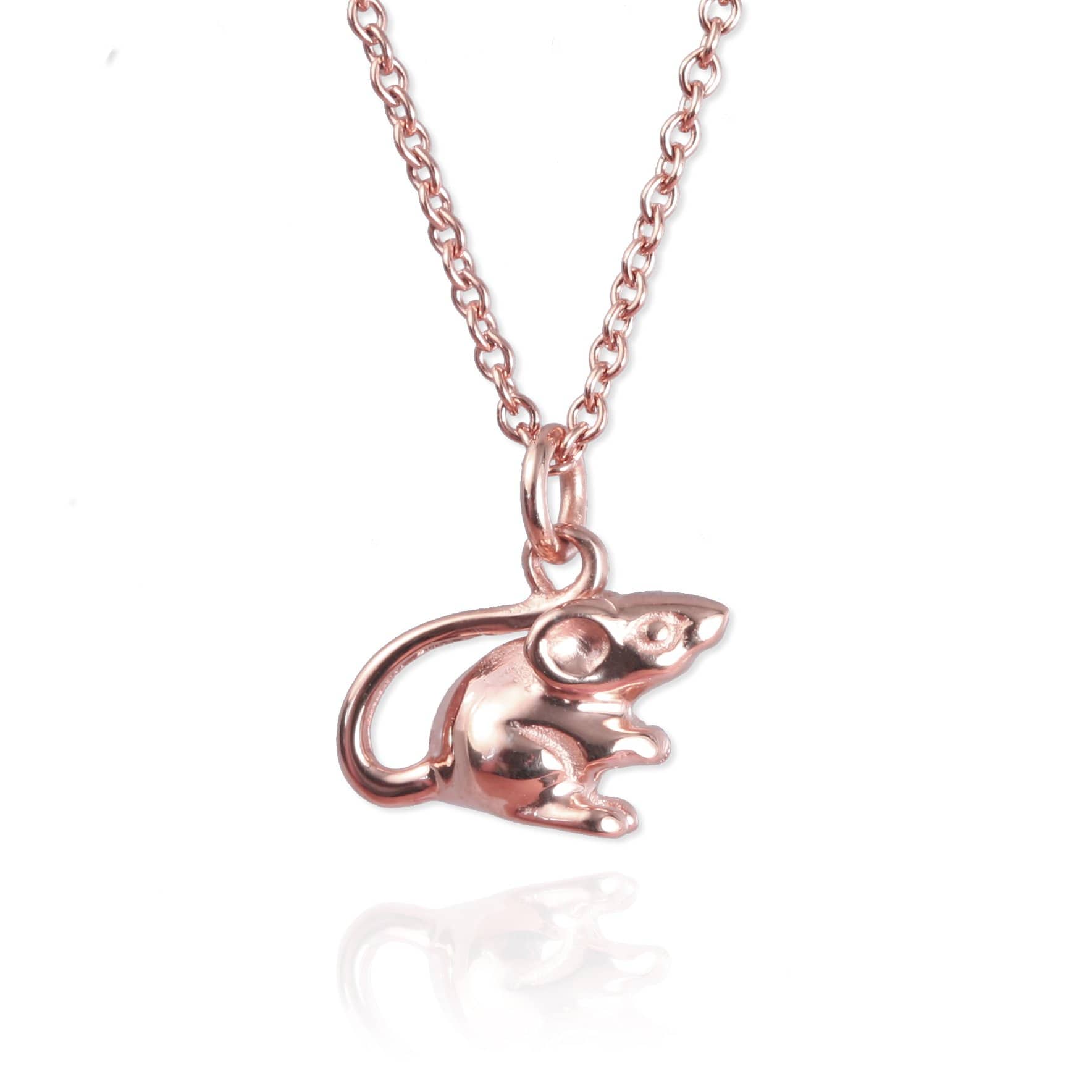 Tiny Mouse Necklace - Jana Reinhardt Ltd