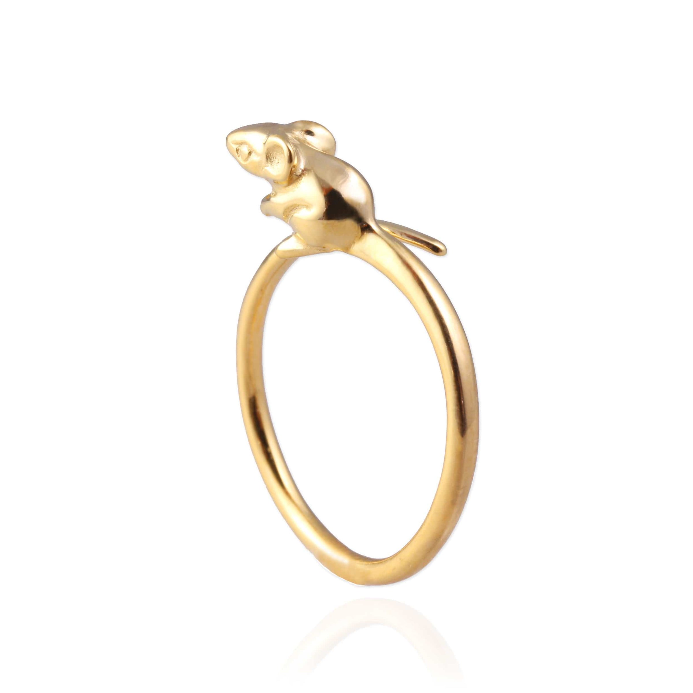 Tiny Mouse Ring - Jana Reinhardt Ltd