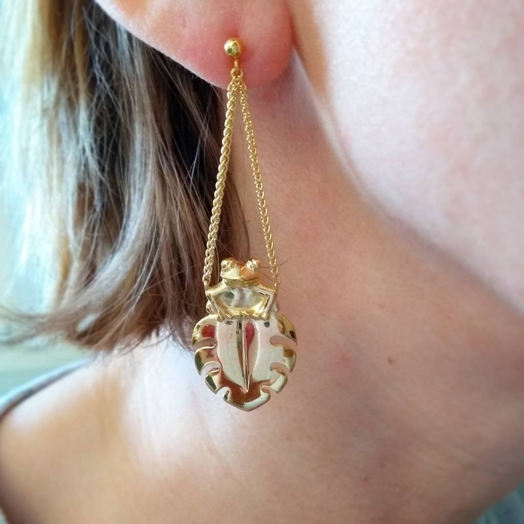 Frog Earrings - Jana Reinhardt Ltd