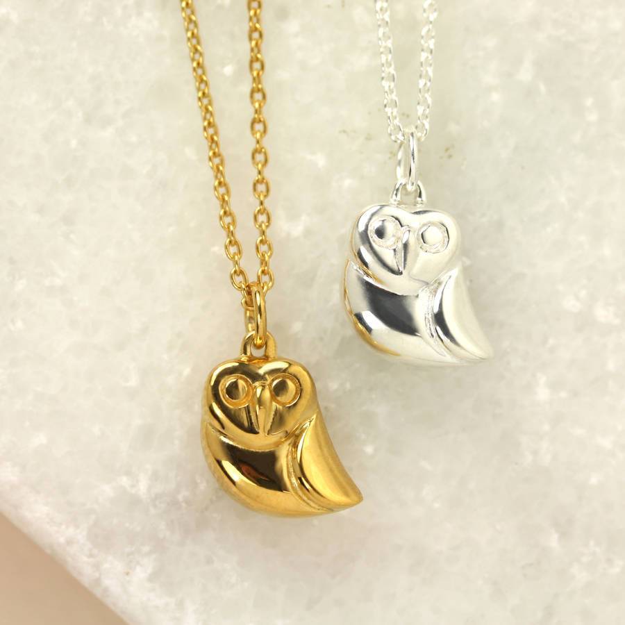 Owl Pendant Necklace - Jana Reinhardt Ltd