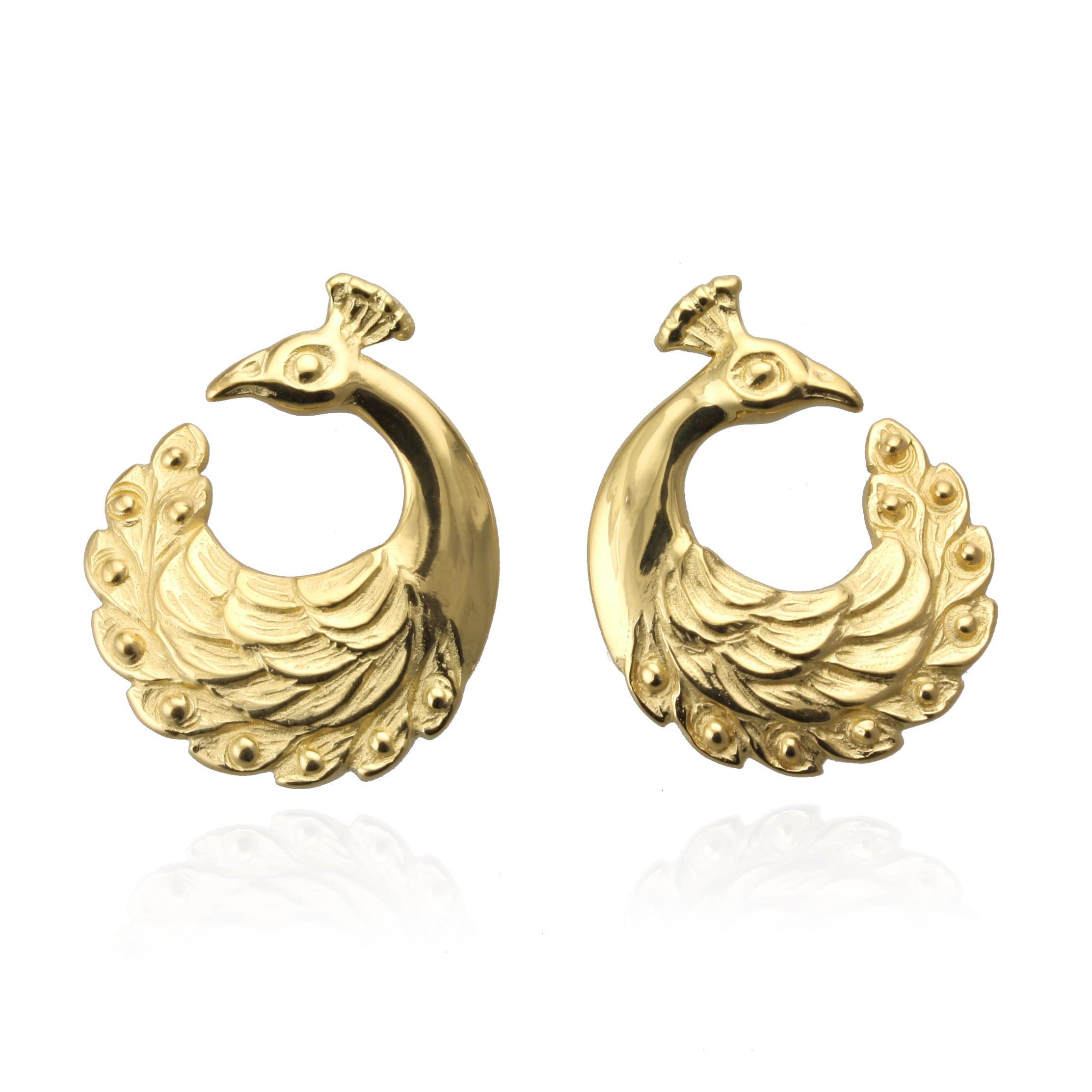 Peacock Earrings - Jana Reinhardt Ltd