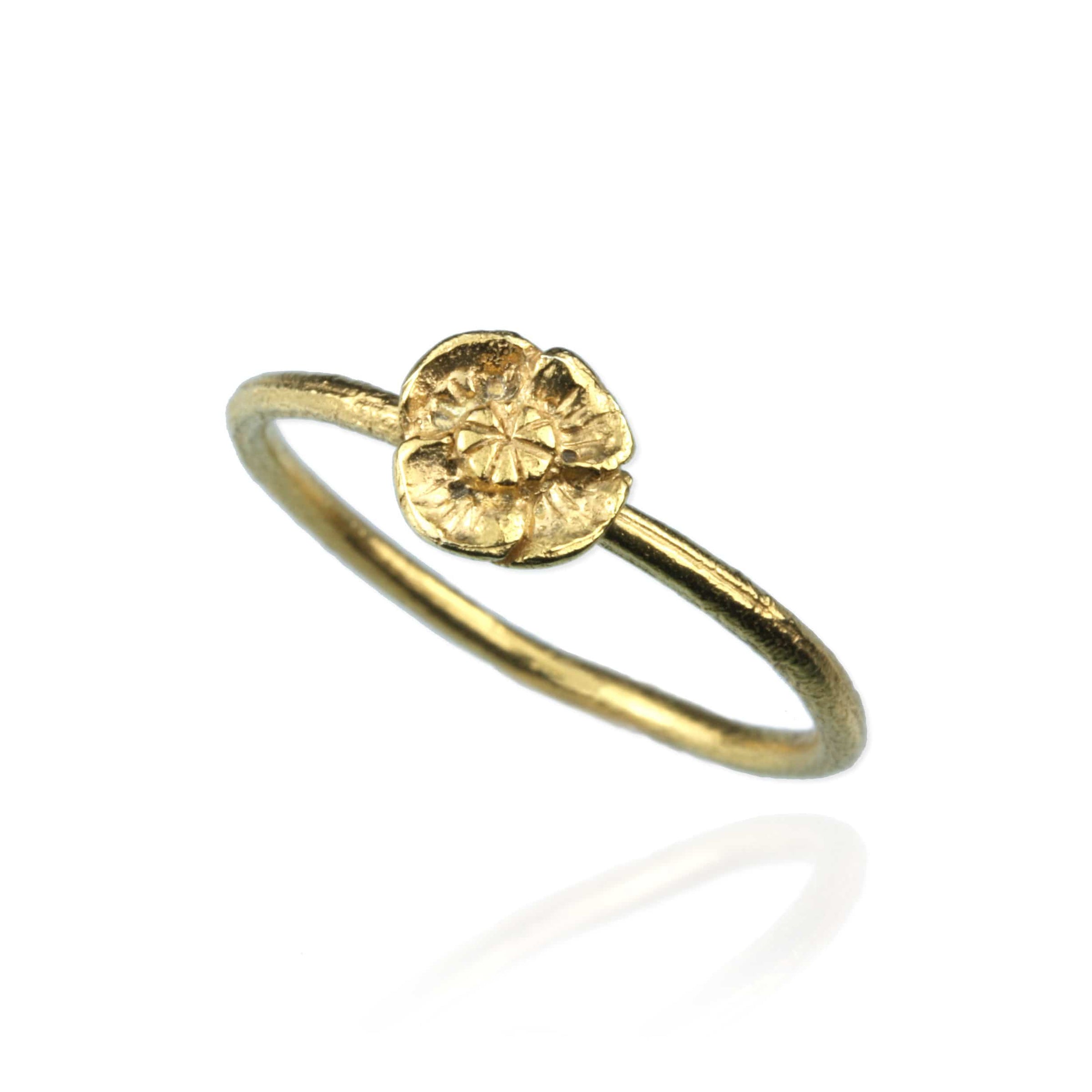 Poppy Ring - August Birth Flower Ring - Jana Reinhardt Ltd