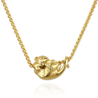 Curled Up Rat Necklace - Jana Reinhardt Ltd