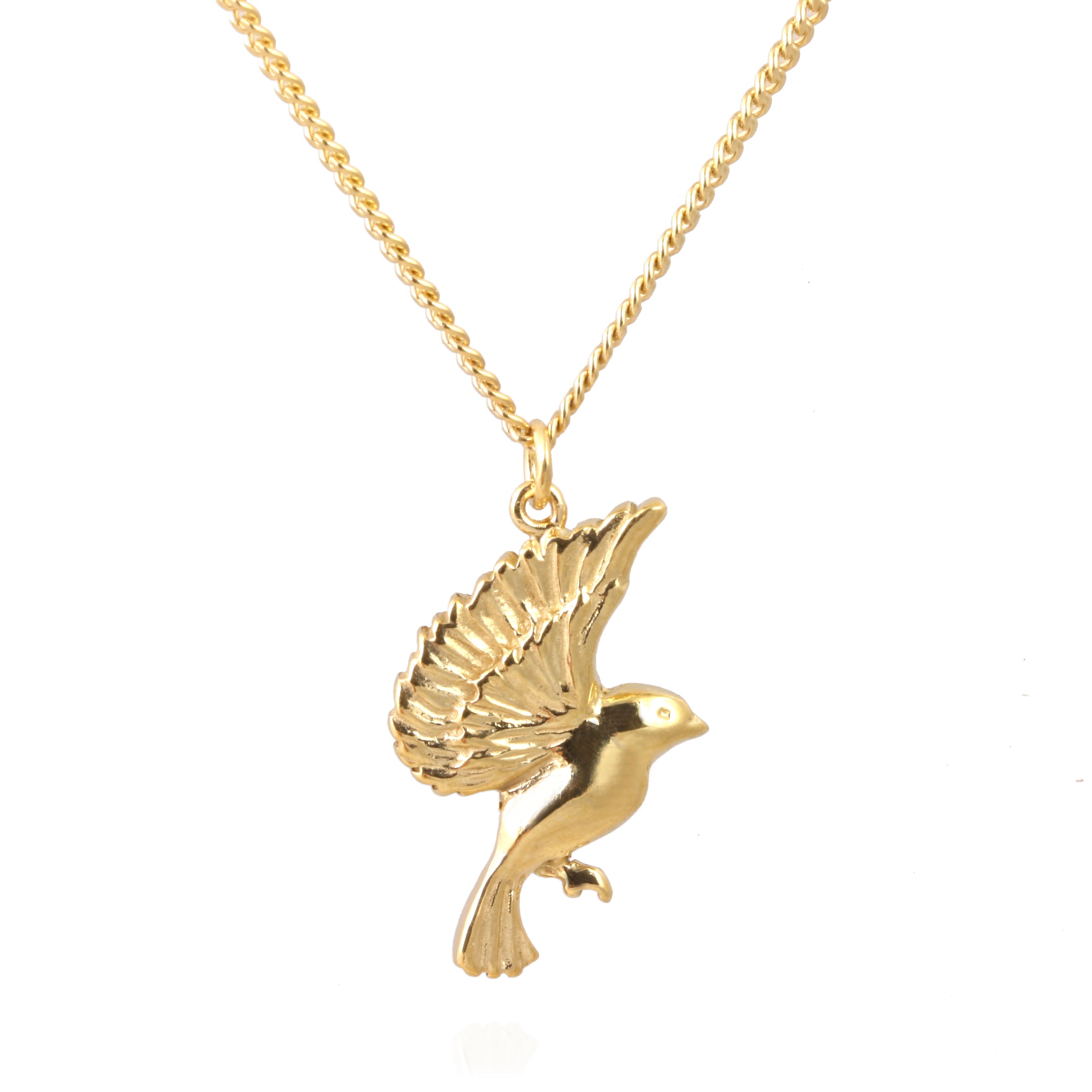 Garden Bird Alighting Necklace - Jana Reinhardt Ltd