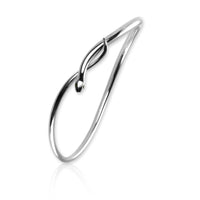 Snake Bangle with black diamonds - Jana Reinhardt Ltd - 4