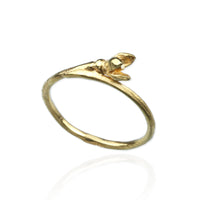 Snowdrop Ring - January Birth Flower Ring - Jana Reinhardt Ltd