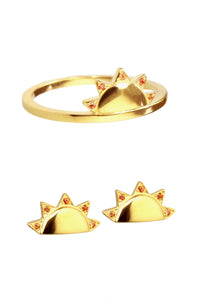 Sun Stud Earrings - Jana Reinhardt Ltd