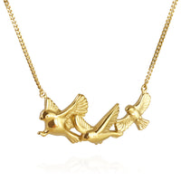Garden Bird Landing Necklace - Jana Reinhardt Ltd