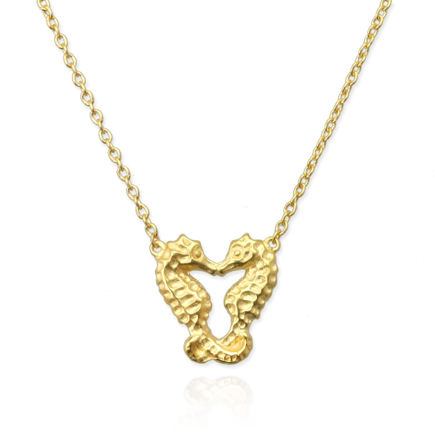 Tiny Seahorse Necklace - Jana Reinhardt Ltd