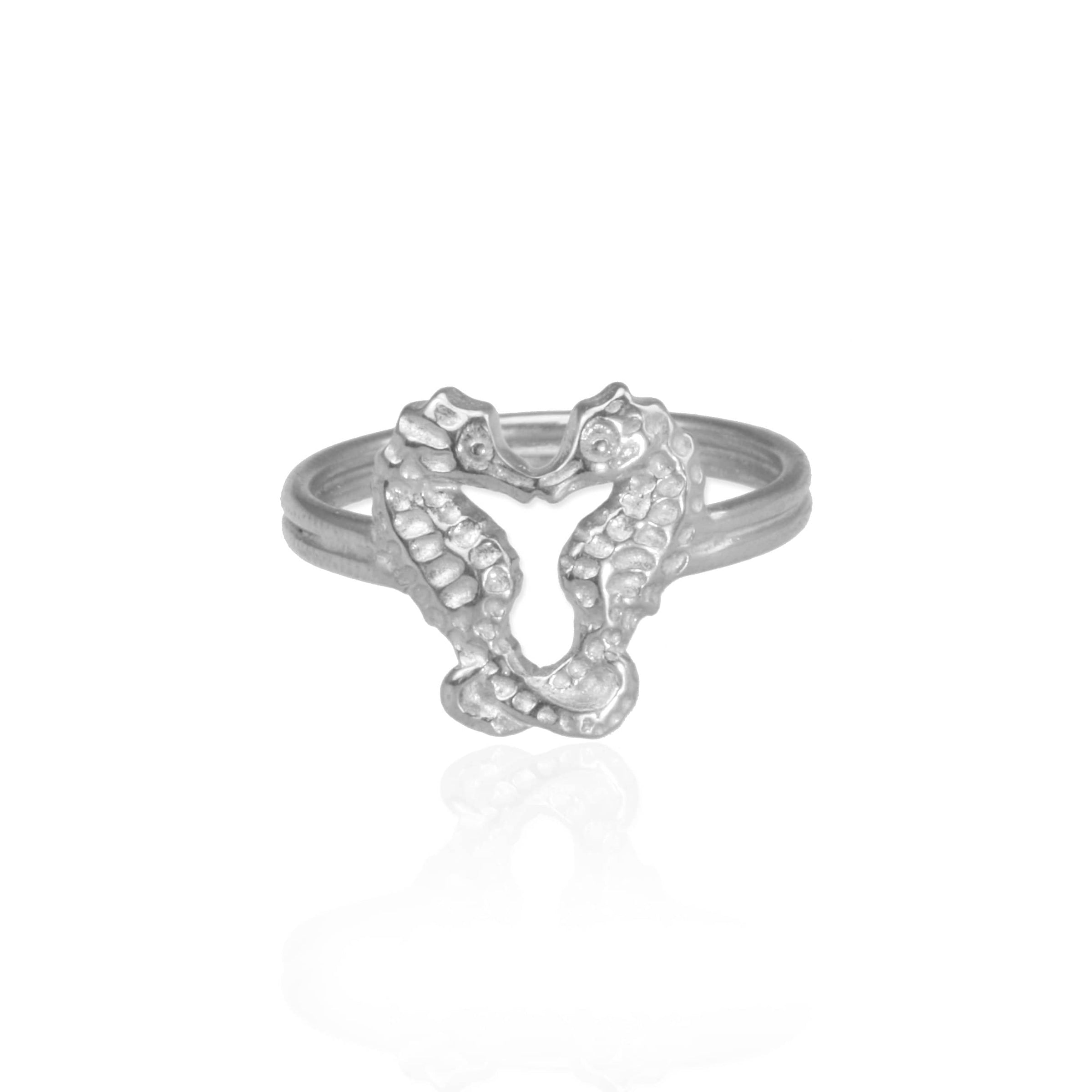 Tiny Seahorse Ring - Jana Reinhardt Ltd