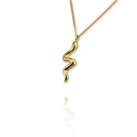 Tiny Snake Pendant Necklace - Jana Reinhardt Ltd - 5