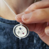 My Universe Pendant with Birthstones - Jana Reinhardt Ltd