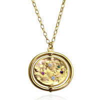 My Universe Pendant with Birthstones - Jana Reinhardt Ltd
