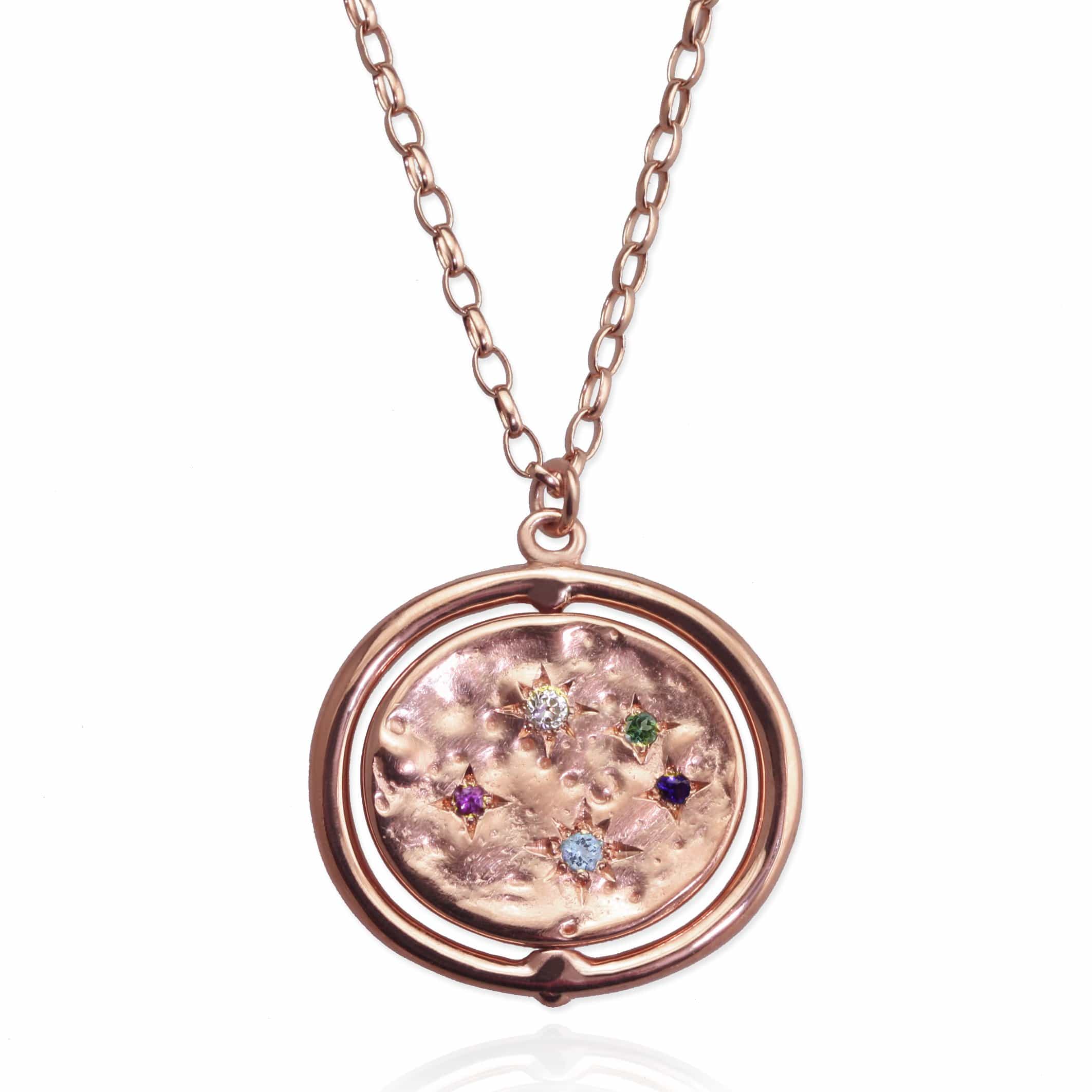 My Universe Pendant with Birthstones - Jana Reinhardt Ltd