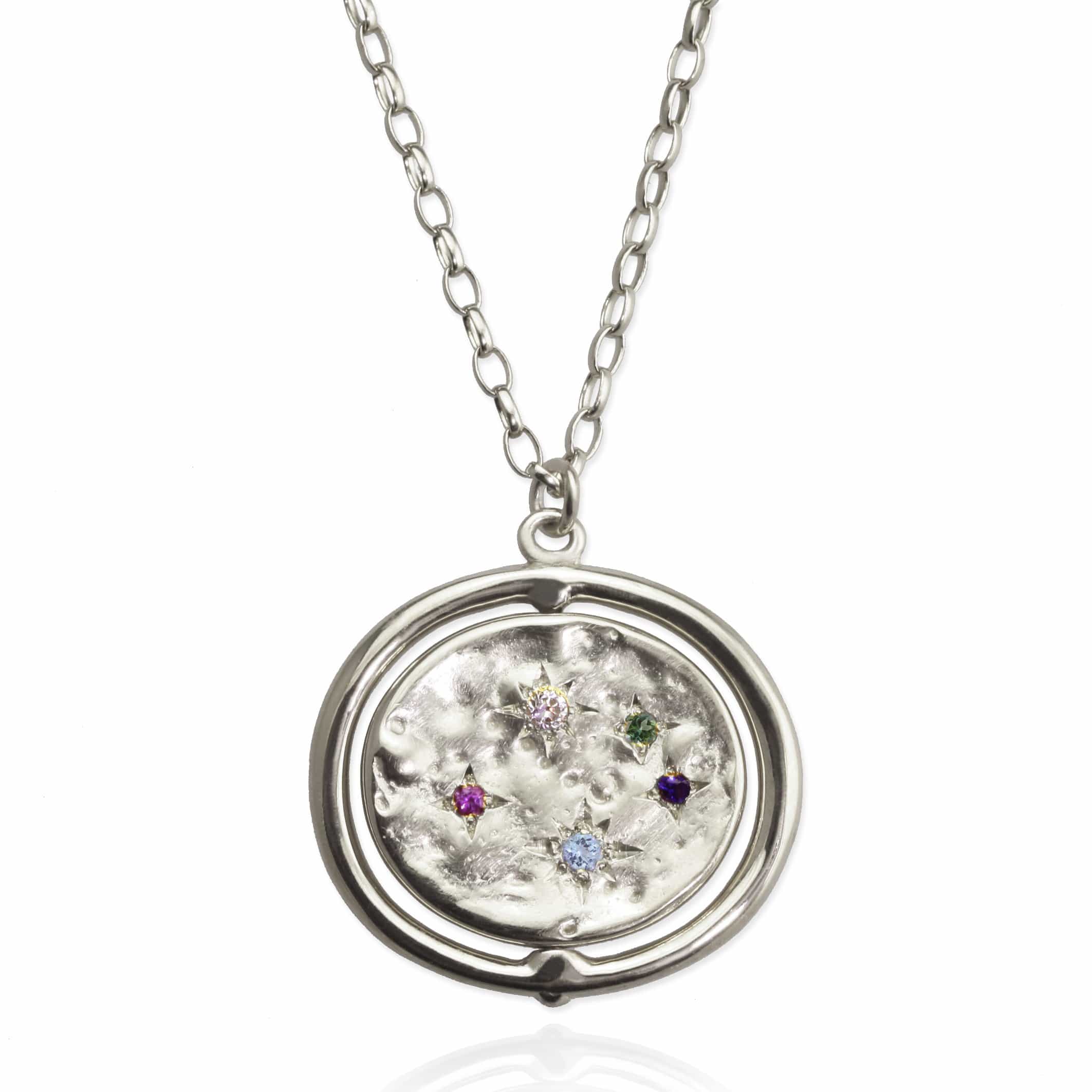 My Universe Pendant with Birthstones - Jana Reinhardt Ltd
