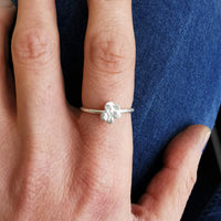 Violet Ring - February Birth Flower Ring - Jana Reinhardt Ltd