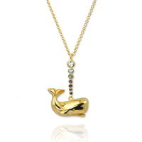 Whale Pendant Necklace - Jana Reinhardt Ltd