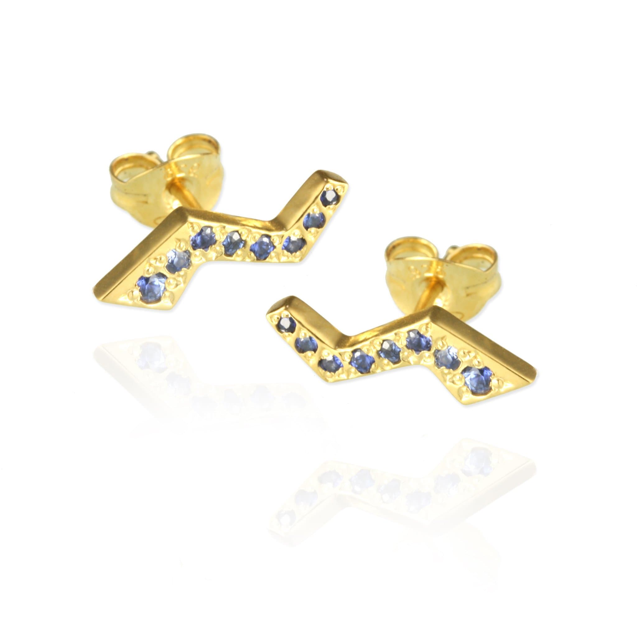Flash Stud Earrings - Jana Reinhardt Ltd