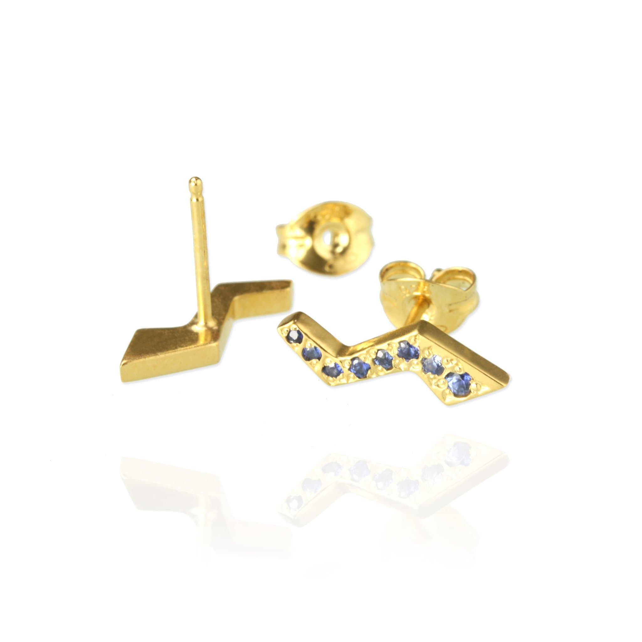 Flash Stud Earrings - Jana Reinhardt Ltd