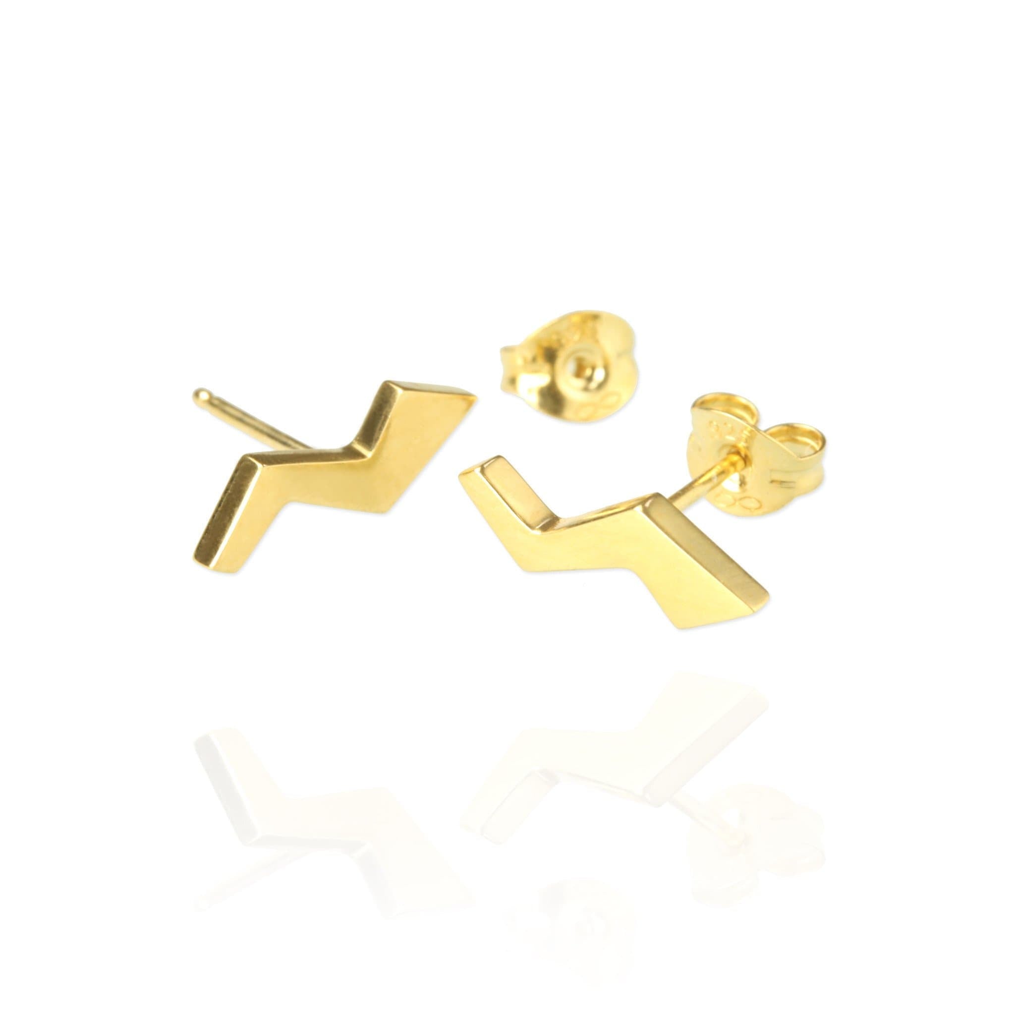Flash Stud Earrings - Jana Reinhardt Ltd