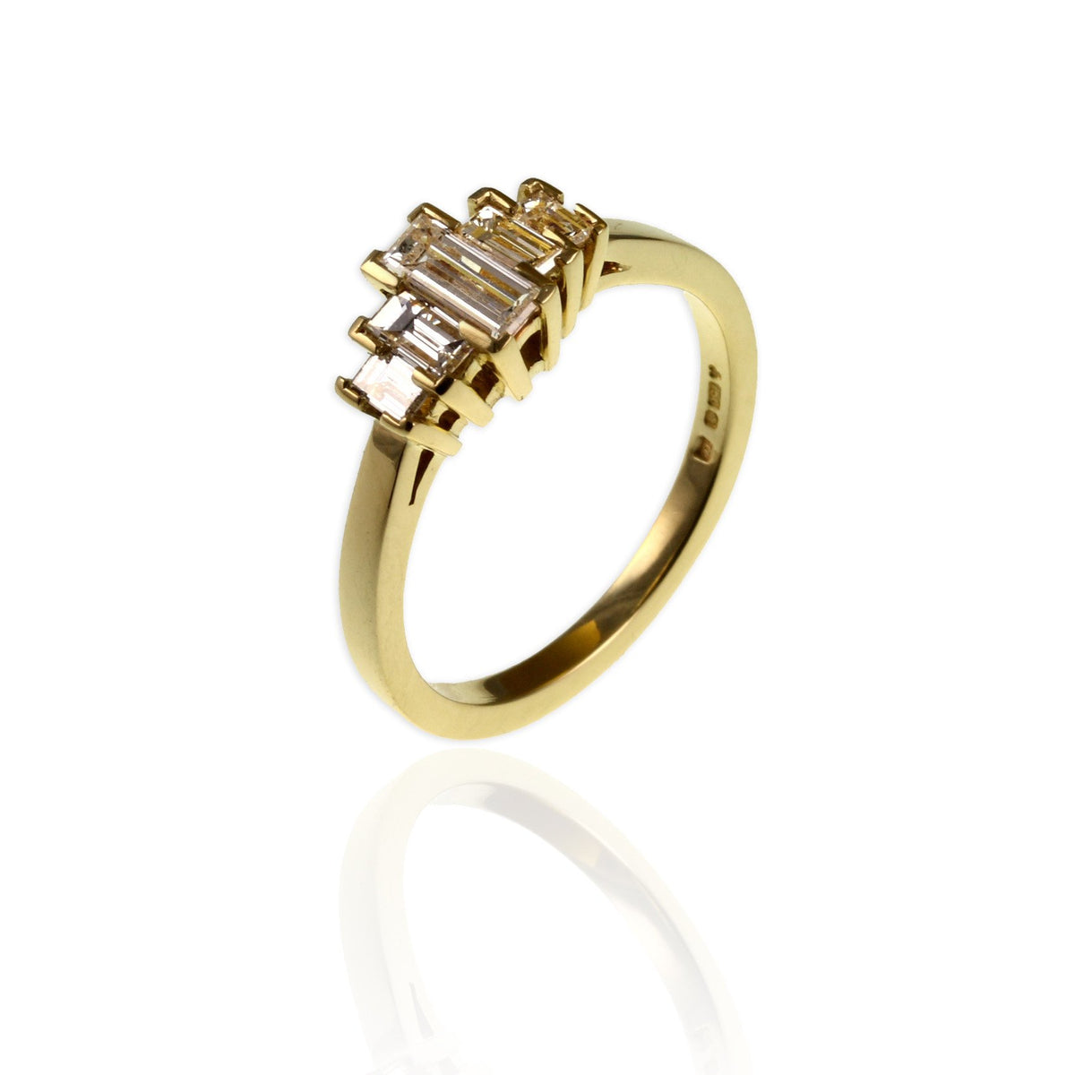 Art Deco Style Engagement Rings