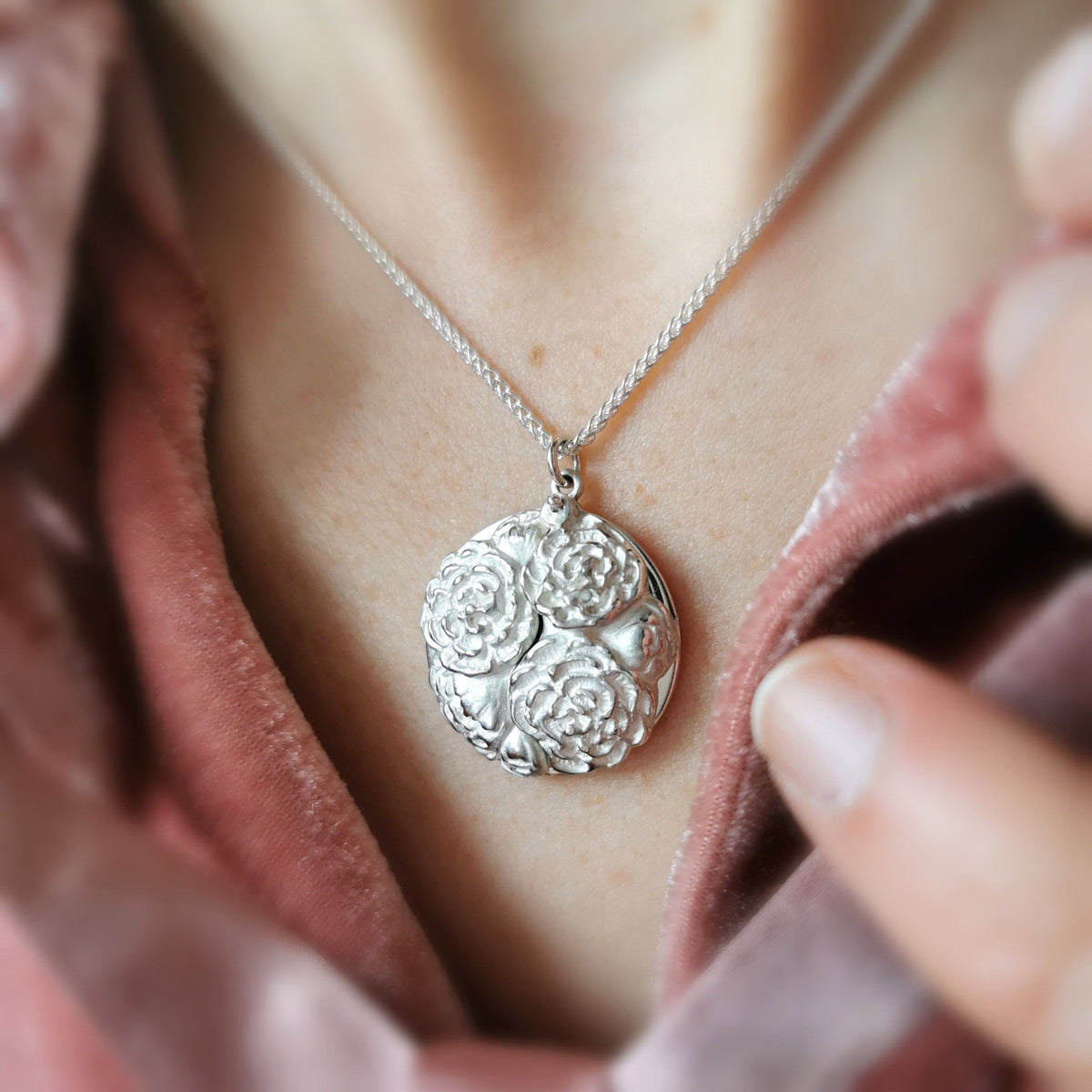 Flower Bouquet Locket - Jana Reinhardt Ltd
