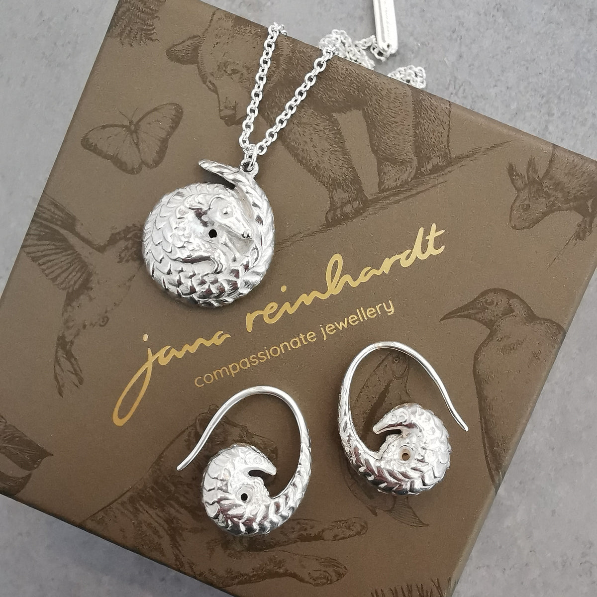 Pangolin Earrings