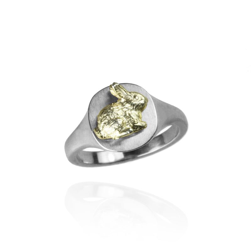 Bunny Signet Ring - Jana Reinhardt Ltd