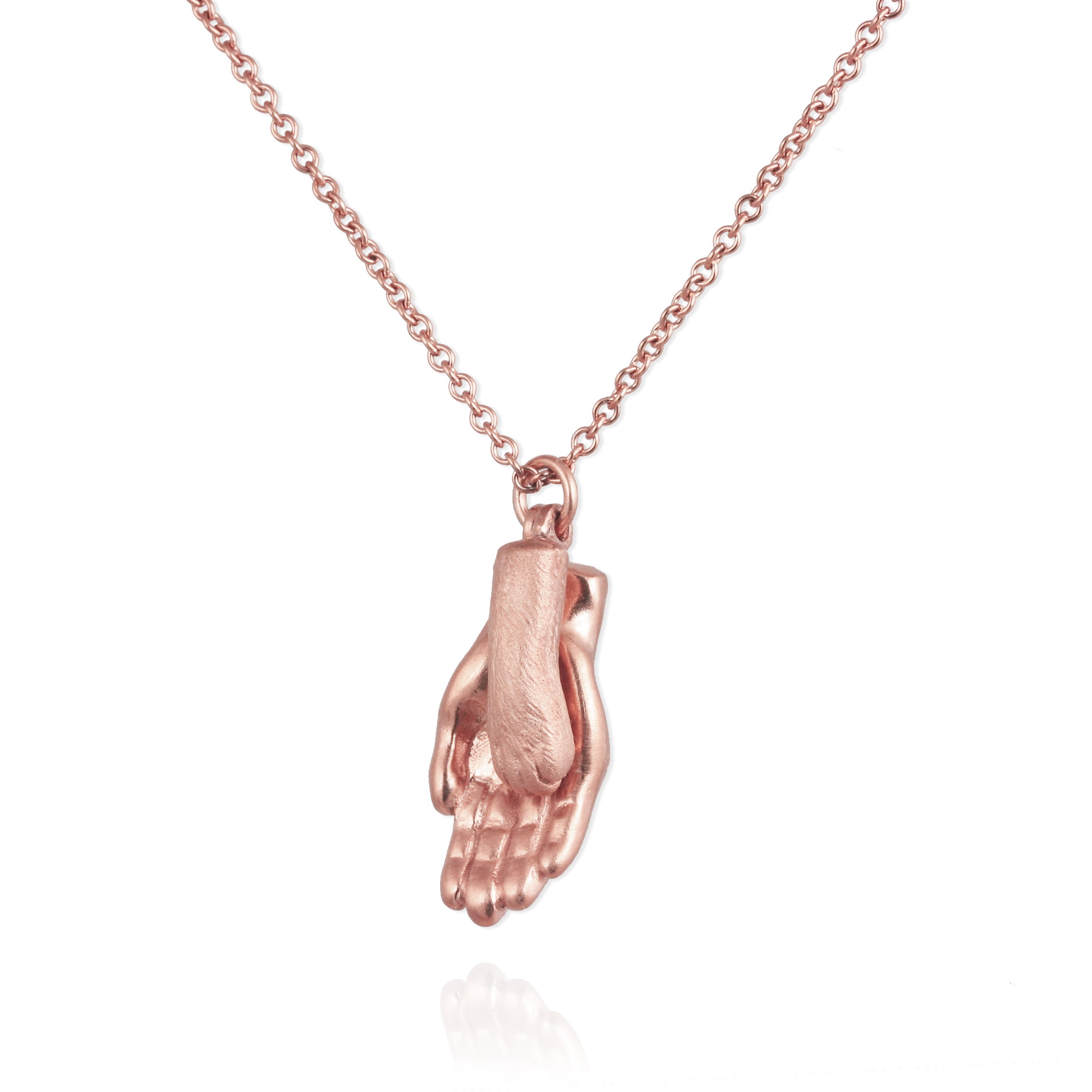 Cat Paw and Hand Necklace - Jana Reinhardt Ltd
