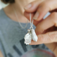 Dog Paw and Hand Necklace - Jana Reinhardt Ltd