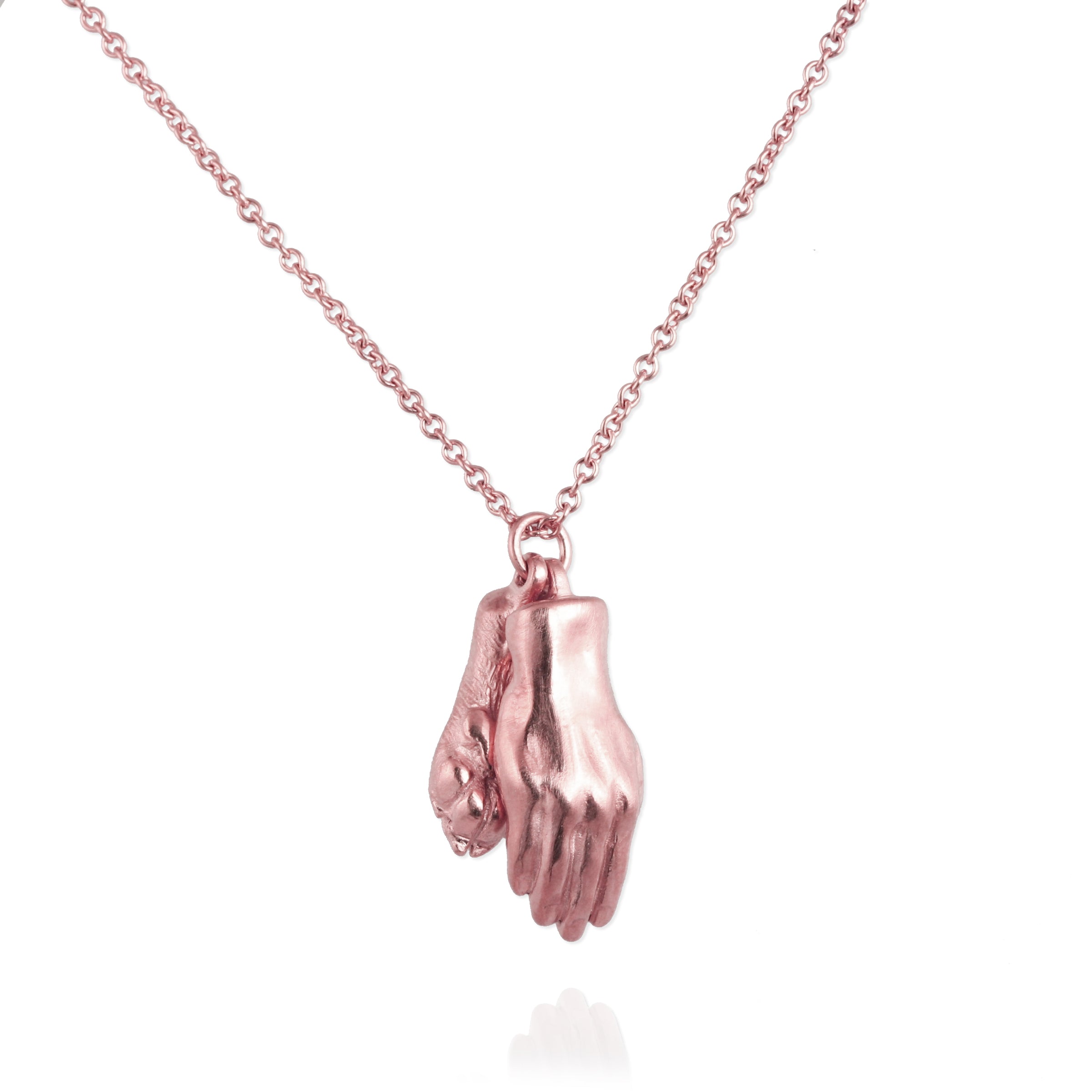 Dog Paw and Hand Necklace - Jana Reinhardt Ltd