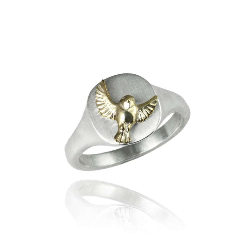 Freedom Bird Signet Ring - Jana Reinhardt Ltd