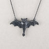 Limited Edition Black Bat Necklace